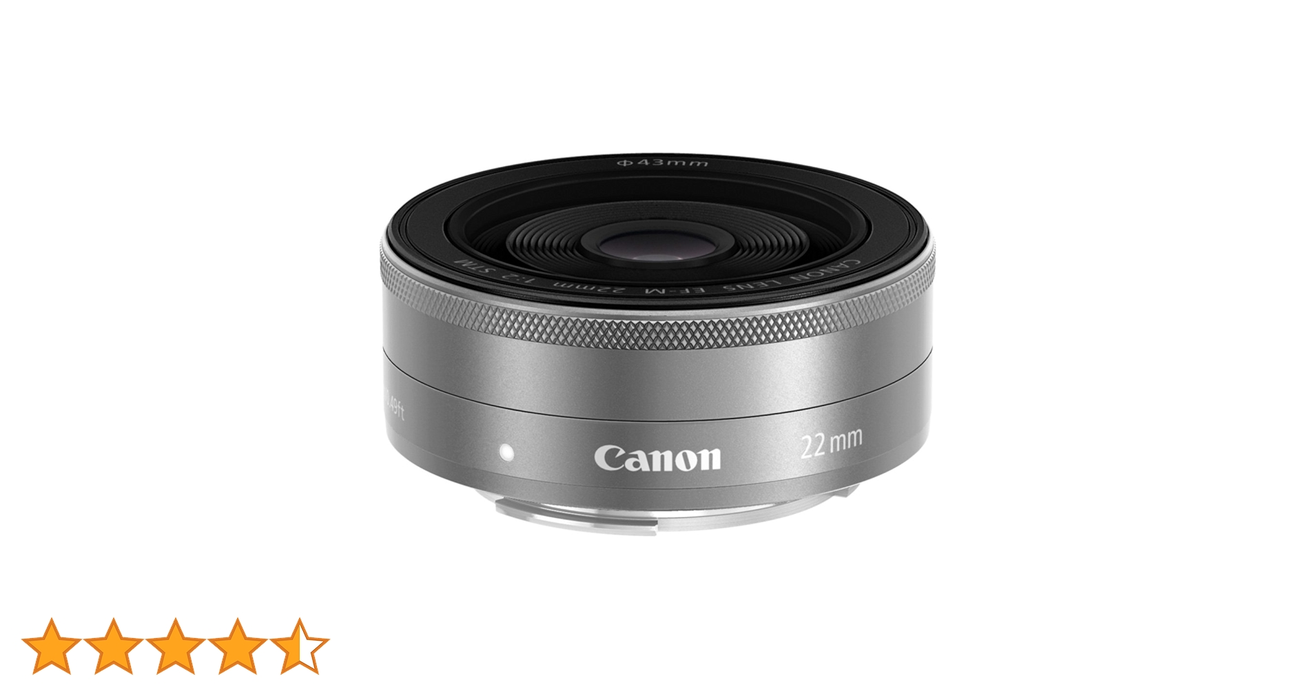 Amazon.co.jp: Canon EF-M 22mm f/2.0 STMレンズ(シルバー)。 : CANON
